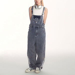 Custom Women's Pants Overall Jeans Jumpsuit Denim Overall Work Suit Work Clothes Plus Size