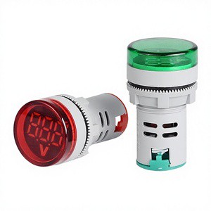 Panel Indicator Lights 22mm Waterproof 24VDC LED for Outdoor Equipment Use