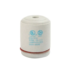 Bulb Socket E26 with Clip Switch Power Cord Led Tube Light Screw Base Socket with Clips Porcelain Bulb Socket E26 with Clip