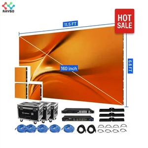 RAYBO P2.9 P3.91 Portable Turnkey LED Video Wall System Kit HD Indoor Rental LED Display & Stage Screen Panels
