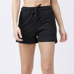 Streetwear Hot Sale Breathable 100% Cotton Plus Size Women Shorts Wholesale Low Price Customized