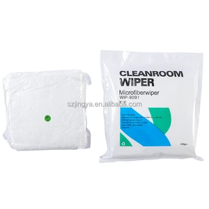 Factory Seller Non Woven Anti-static Microfiber Cleanroom Cleaning Wipes >600/ Absorption 4