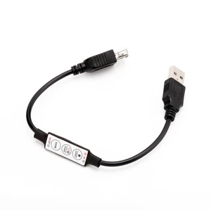 USB Cable Powered DC5V Single Color LED Strip Dimmer Brightness Control Led Dimmer