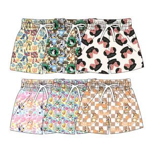 Xinye Hot Selling Kids Custom Printing Bathing Trunks Boys Fashion Printing Swim Shorts Beach Swimwear Short
