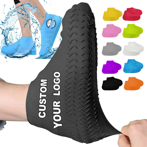 Wholesale Silicone Waterproof Shoe Cover for Rain Outdoor Safety Shoes Waterproof Running Shoes with Custom logo