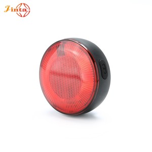 Jinta Basic Taillight USB-C Bike Cycling Super Bright LED Rear Tail Light Night Riding PC Material Waterproof Indicator 400mAh