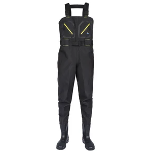 Custom Unisex Taslan Plaid Fabric Fishing Suit Fishing Clothes Waterproof Suit Fishing Waders Breathable Pants