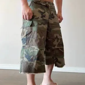 Oversized Distressed Designer Cargo Shorts Quick Dry Breathable Summer Cotton Denim High Street Style Elastic Waist Hot Shorts
