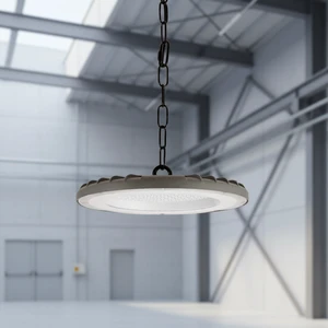 New Design 100W/150W/200W IP65 Aluminum 3000K-6500K SMD2835 180-265V LED UFO Industrial Warehouse High Bay Lights