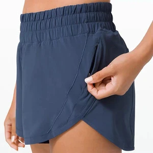 Gym Shorts Casual High Waist Female Workout Womens Plus Size Training Loose Shorts