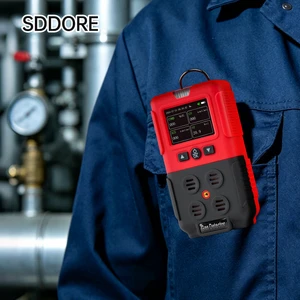 Industrial Explosion-proof Portable Gas Detector Marine CO2 PH3 NH3 SO2 NO2 CO H2S O2 Combustible Toxic 4 In 1 Gas Detector