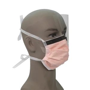 Good Quality Medical Eye Protection Face Mask Surgical Face Mask with Transparent Eye Shield Supplier