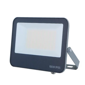 KCD Energy Saving Security Lamp IP66 Projectors 30w 50w 100w LED Flood Light Warm White Outdoor Floodlight