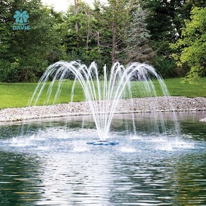 Stainless Steel Program Control Floating Fountain System with LED Lights for Pond & Lake Outdoor Decoration Durable Eco-Friendly