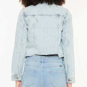 New Arrival Women's Denim Jacket and Pant Set Casual Washed Slim Fit OEM Custom Design Wholesale Womens Denim Set for Streetwear