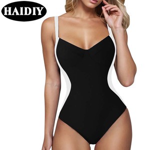 NEW Swimwear Beachwear Sexy Solid Color Splicing Wrinkle V-neck Halter Backless One Piece Swimsuit Women Custom
