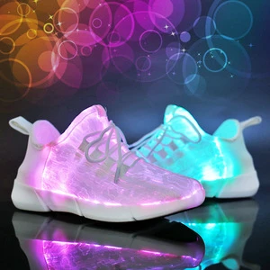 Light up Led Sneaker with USB Charging Adult Flash Light Running Party Dance Luminous Shoes for Kids Ladies Men Size 26-46