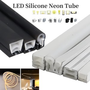Waterproof IP65 LED Silicone Neon Rope Tube SK6812 RGBW WS2812 RGB Silica Gel Soft Lamp Tube Creative Home Garden Event Lighting