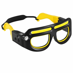 Rechargeable LED Glasses Headlamp Motion Sensor COB XPE 5 Modes Hands Free Head Light For Car Repair Camping Hiking Night Riding