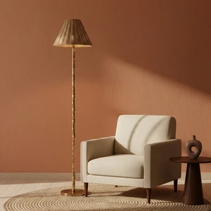 143cm Bamboo Tall FabricTable Lamp Rechargeable Floor Lamp Light Source Waterproof IP54 For Wedding Events Hotel Decor
