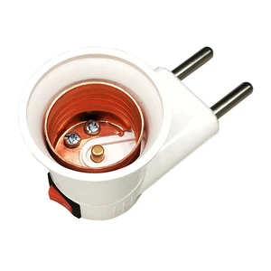Electrical Indonesia Plug with Lamp Holder Bulb Socket