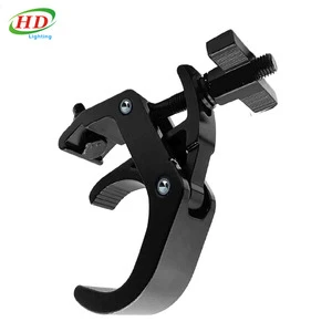 Heavy Duty Aluminum Waterproof Stage Lamp Hooks & Truss Clamps for Event Lighting 150KGS Load Capacity 40-60MM Pipe Diameter
