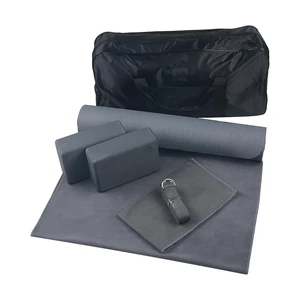 Starter Yoga Set Accessories Equipment for Home Workout Pilates Essentials Kit Yoga Set