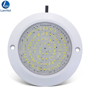 Ultra-Thin 10mm 8W RGB LED Pool Light IP68 Waterproof PC Cover 316L Outdoor Swimming Pools Gardens DC12v Underwater Application
