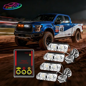 New Hot Selling Auto Parts Waterproof LED Grille Light with Remote Control Kit for Vehicle Off Road Modification and Style