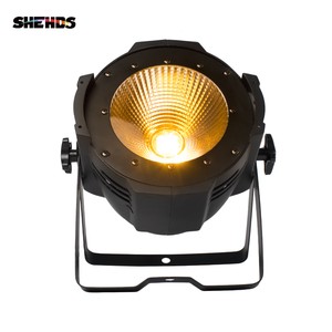 SHEHDS 200W COB LED Blinder Light Cool White Warm White Audience Blinder DMX512 Stage Lighting For Church Concert