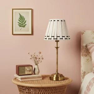 2700K Modern Bamboo Rattan Flexible Cordless LED Table Lamp Rechargeable Battery for Hotel Home Use Luxury Decoration Holiday