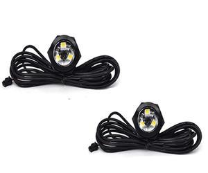 9W White IP68 LED Underwater Boat Drain Plug Light Dive Yacht Lamp for Marine Supplies