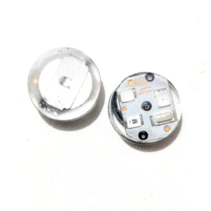 Waterproof IP20 Flashing Voice-Controlled LED Shoe Light for Kids' Shoes AG3 Battery Night Running 120 Beam Angle ABS Material