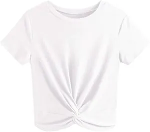 High Quality Women's Oversized Loose Summer T-Shirts with Custom Logo Printing Plus Size 100% Cotton Breathable