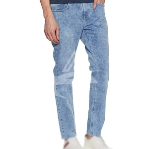 100% Cotton Denim Hot Sale Custom Fashion Wear Men's Jeans High Quality Breathable Quick Dry Colored True Size Plus Size Pants