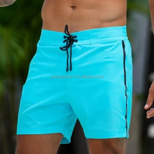 Fast Delivery Customized Mens Beachwear Swimwear Polyester Swim Trunks Print Eco-Friendly Waterproof Quick Dry Board Swimming