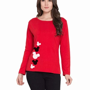 2026 New Trend Women's Plus Size Summer T-Shirt American Style Eco-Friendly Polyester/Cotton O-Neck Casual Solid Color Logo