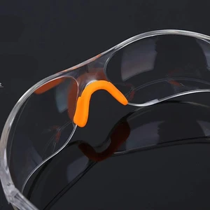 Anti-Fog Anti-Impact Safety Eyewear Protective Glasses Goggles for Adults Pc Nylon Lens Material Construction Sites