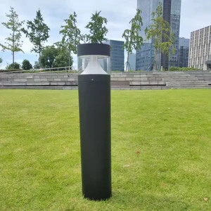 Garden Led Bollard Light Outdoor Lamp Volt Patio Landscape Lighting Detector Security Lights Backyard