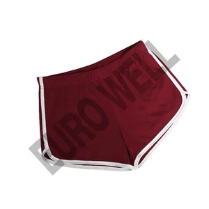 Custom High Waist Women's Board Shorts Organic Cotton Quick Dry Eco-Friendly Plus Size Summer Gym Running Jogging Fitness Wear