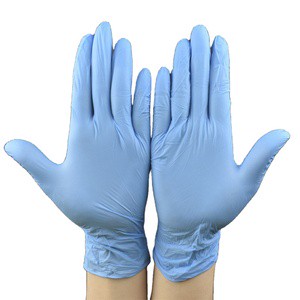 Nitrile Vinyl Disposable Safety Gloves Blue Latex Cleanroom Wiper Industrial Waterproof Dustproof Medical Food Cleanse Cleanroom