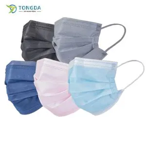 Wholesale Disposable Adult 3 Layer Mask Protective Face Mask Facemask 3d 2d