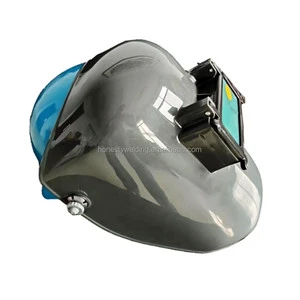 Custom Logo ABS Material Black Welding Mask Flip up Anti-splash Shock Safety Face Shield