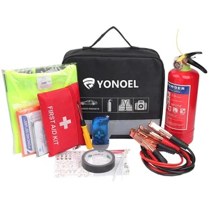 Safety Tool Set Vehicle Complete Roadside Assistance Car First Aid Kit Emergency Help Road Breakdown Kit Bags