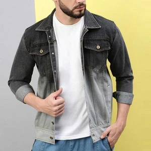 Men's Winter Denim Jacket Waterproof Windproof Oversize Front Button-Up Coat