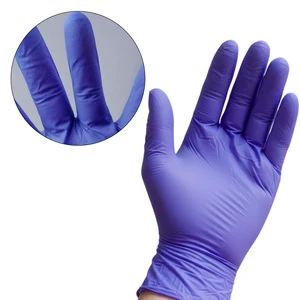 Thickened Wear-Resistant Safety Gloves Disposable Nitrile Gloves Portable for Household Kitchen Industrial Laboratory