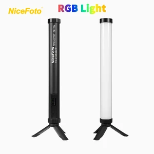 TC-210RGB.W Magnetic Nicefoto 10W LED Video Light LED Video Lighting Photo Light RGB for Colorful Video and Shooting