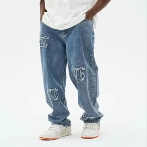 Best 2025 Style Denim Pants Classic Man Jeans Trousers Men Clothes Blue Slim Straight Plus Size Jeans Business Casual for Male