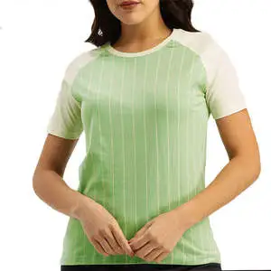New High Quality Plus Size Women Canvas Knitted Breathable T-Shirt Fashion Women Plain Short Sleeve Casual Solid Color Regular