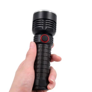 High Lumen Waterproof USB Rechargeable LED Flashlight Portable Outdoor Hand Torch Light
